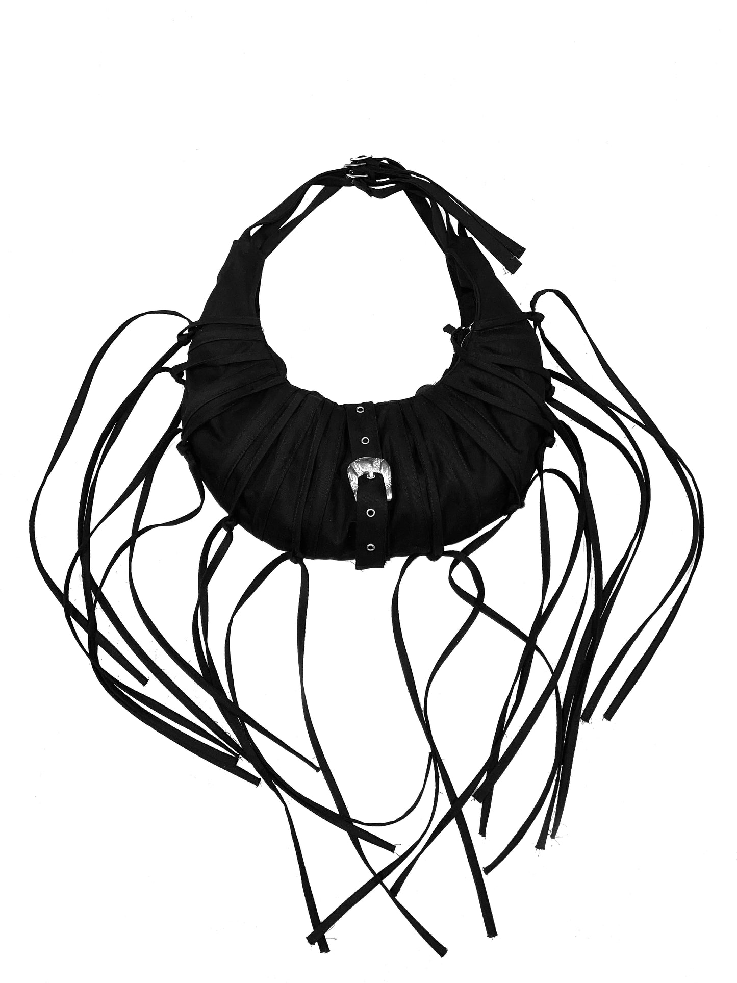 Boned Busle Bag Black