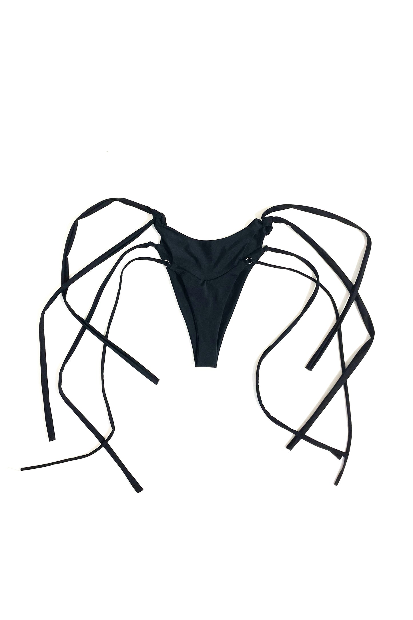 Double trouble bikini bottoms Black