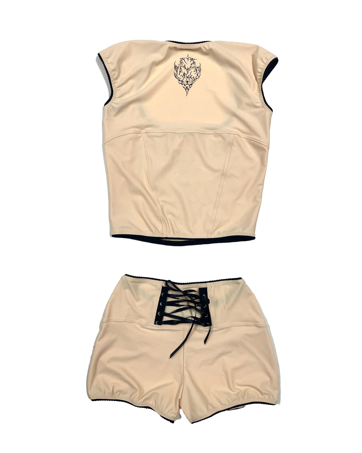 RKM x BBYANGEL Valkyrie Top Beige