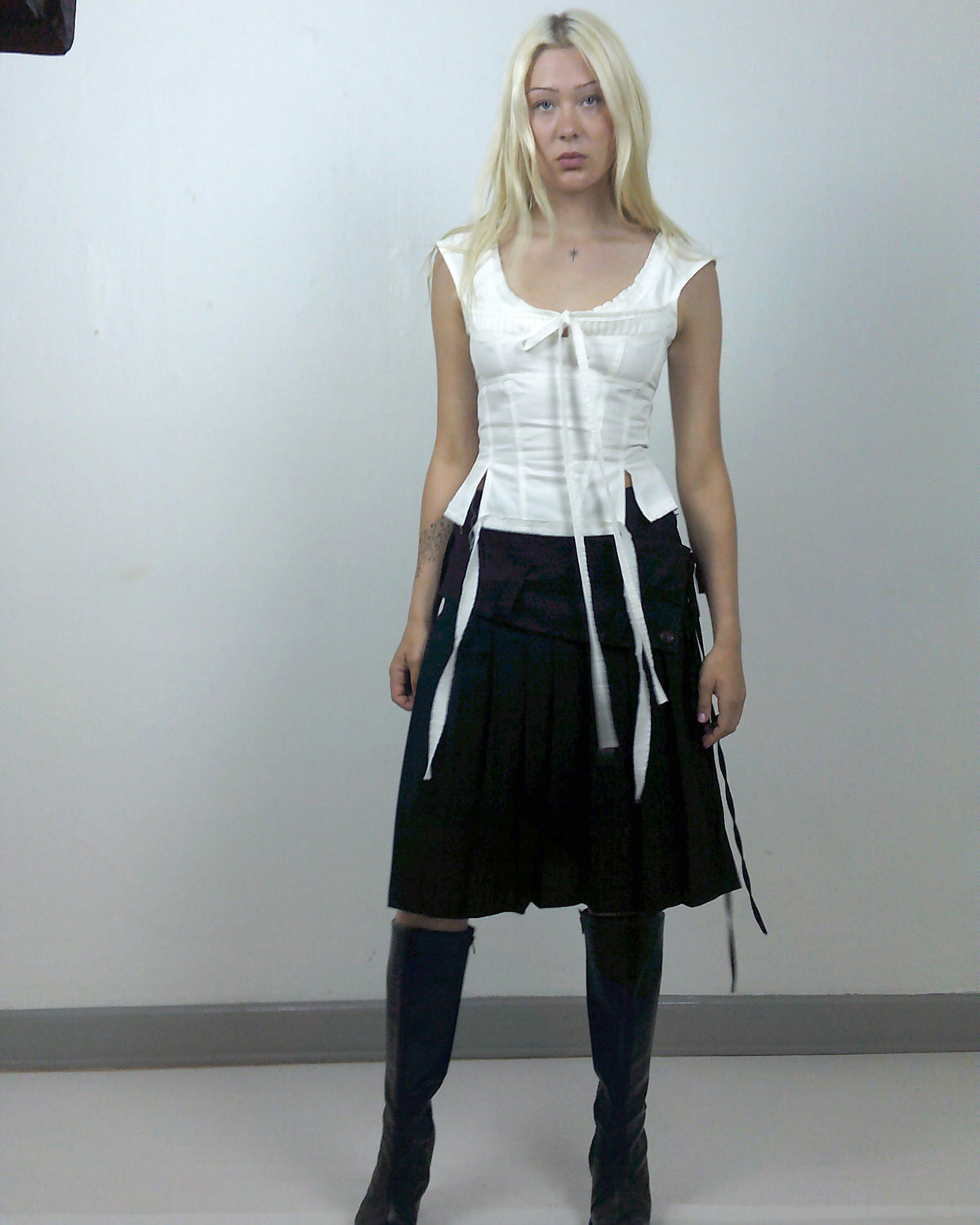 Drop Down Midi Skirt (Made to order)